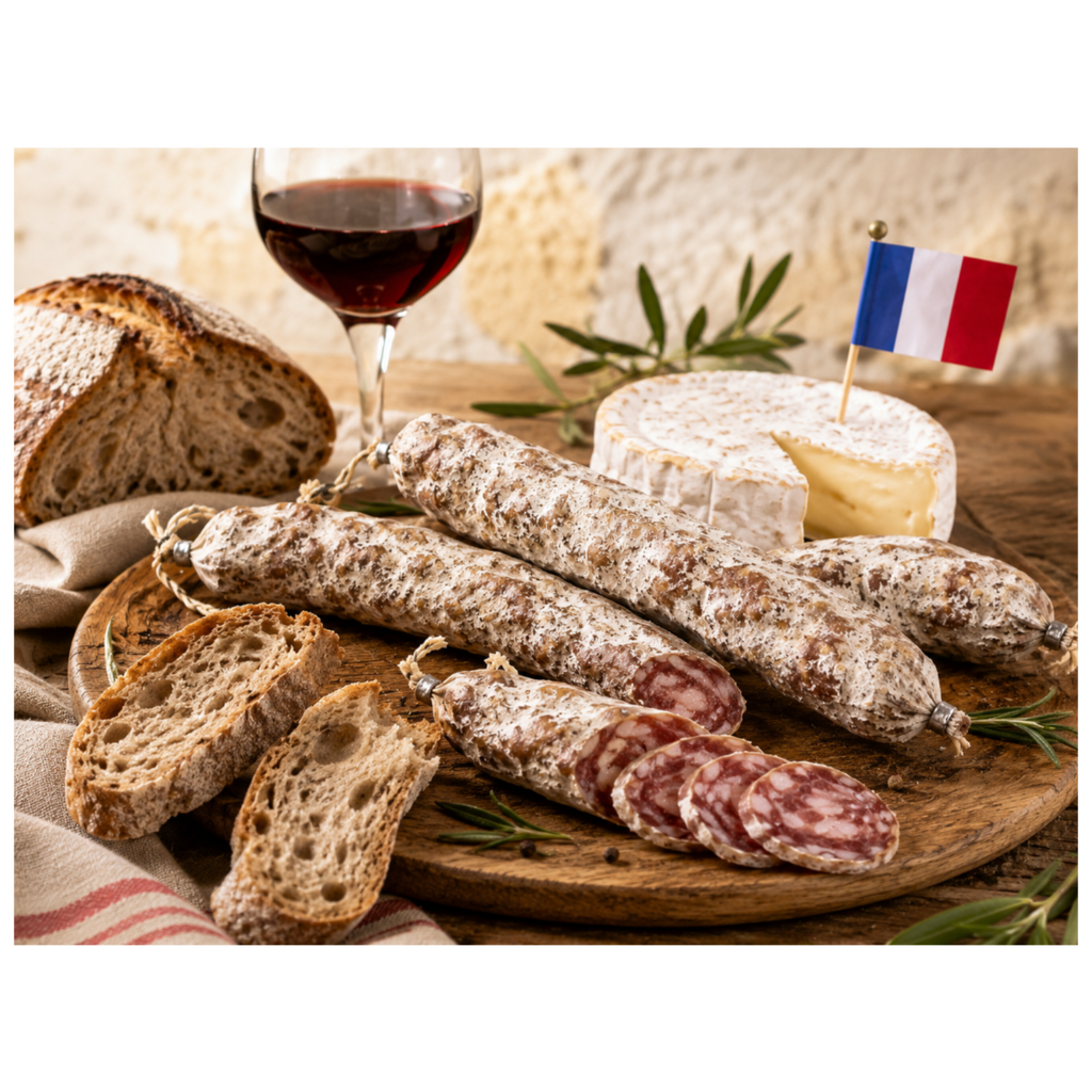 Camembert Saucisson aus Frankreich