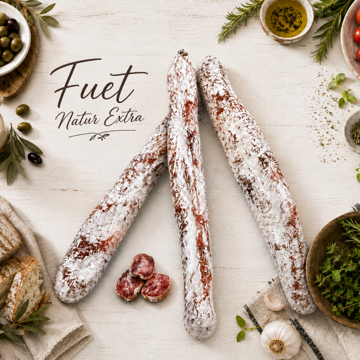 Fuet Salami Natur Extra - Spanien