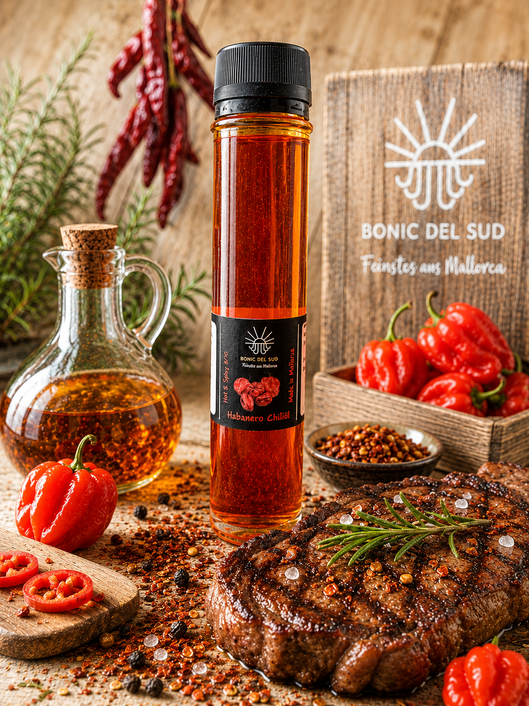 "Habanero" Chili Öl (scharf)