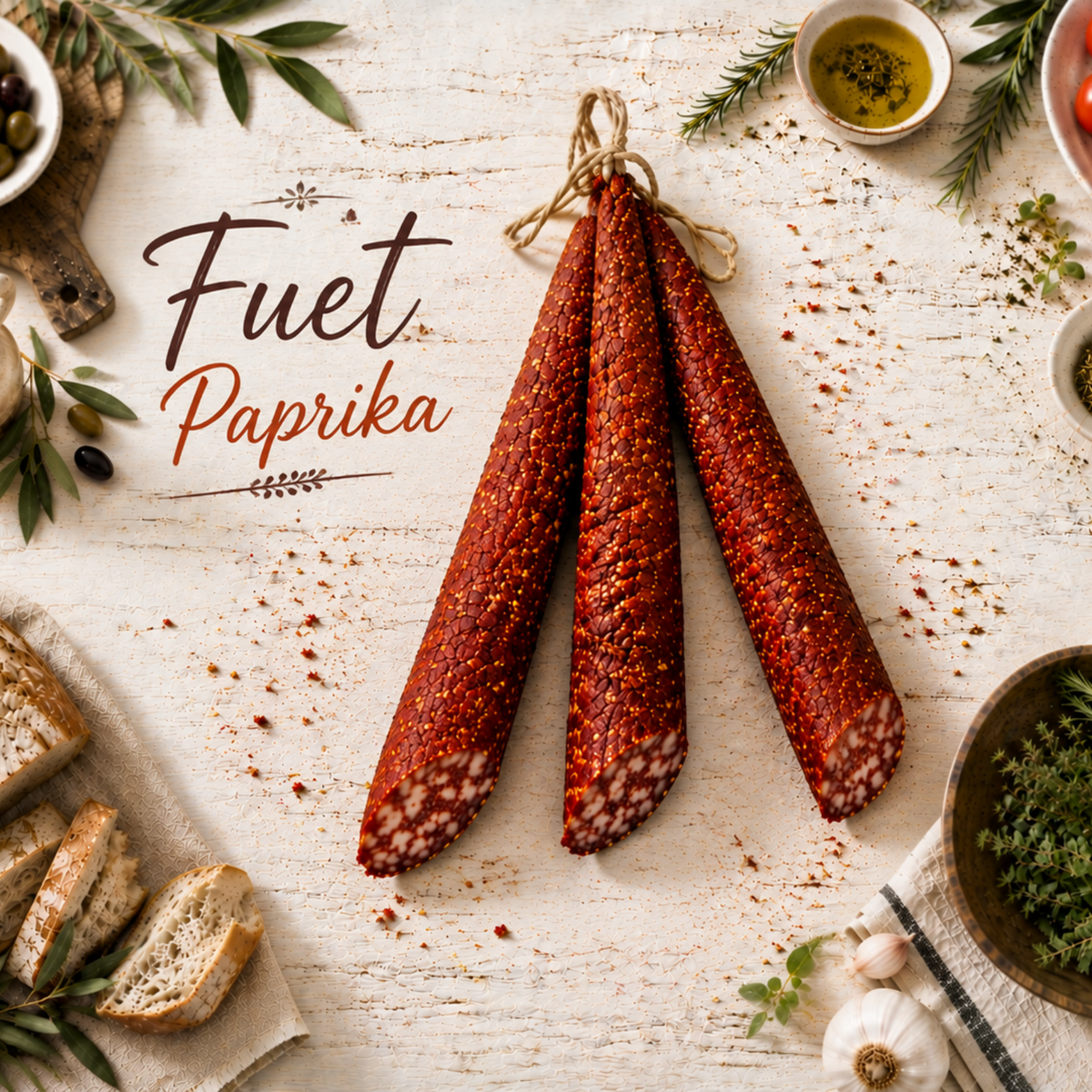 Fuet Salami Paprika - Spanien